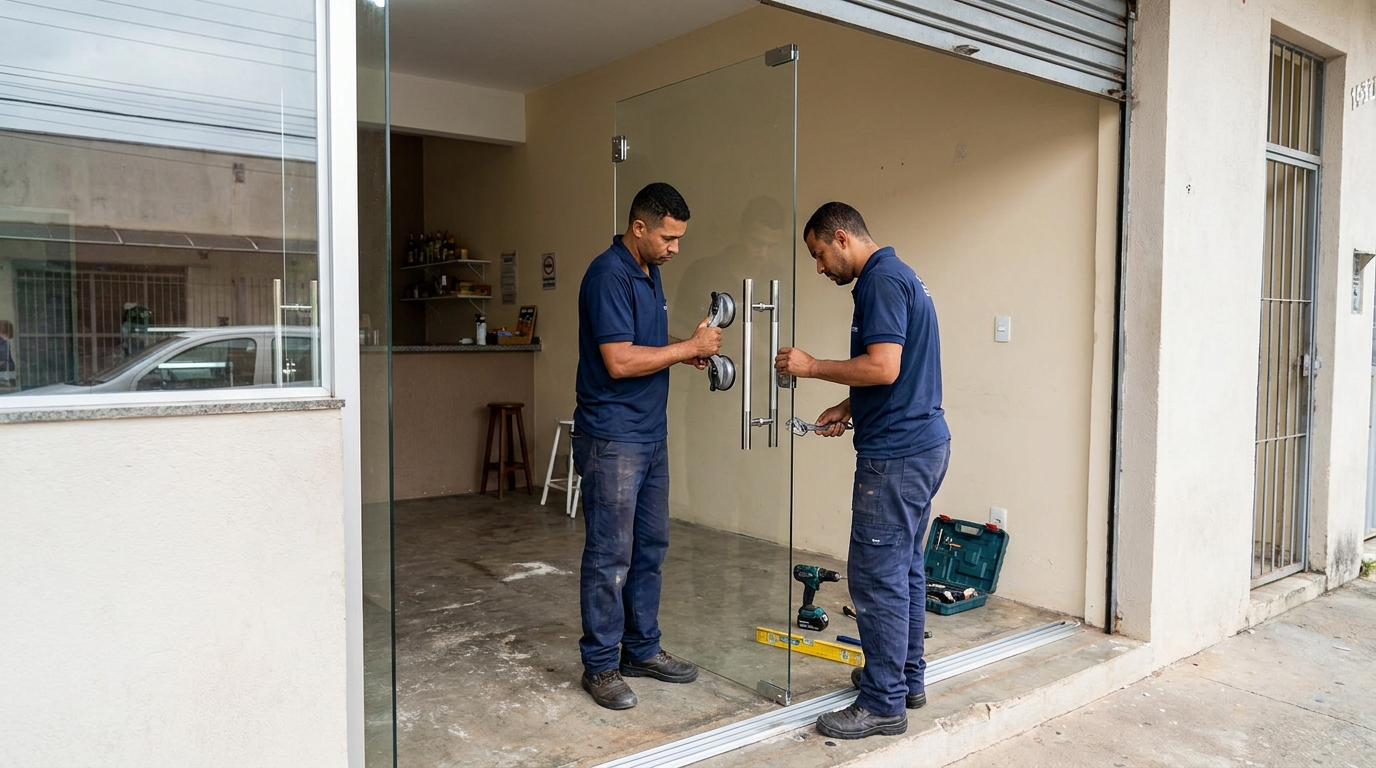 Portas em Vidro em Joinville‑SC