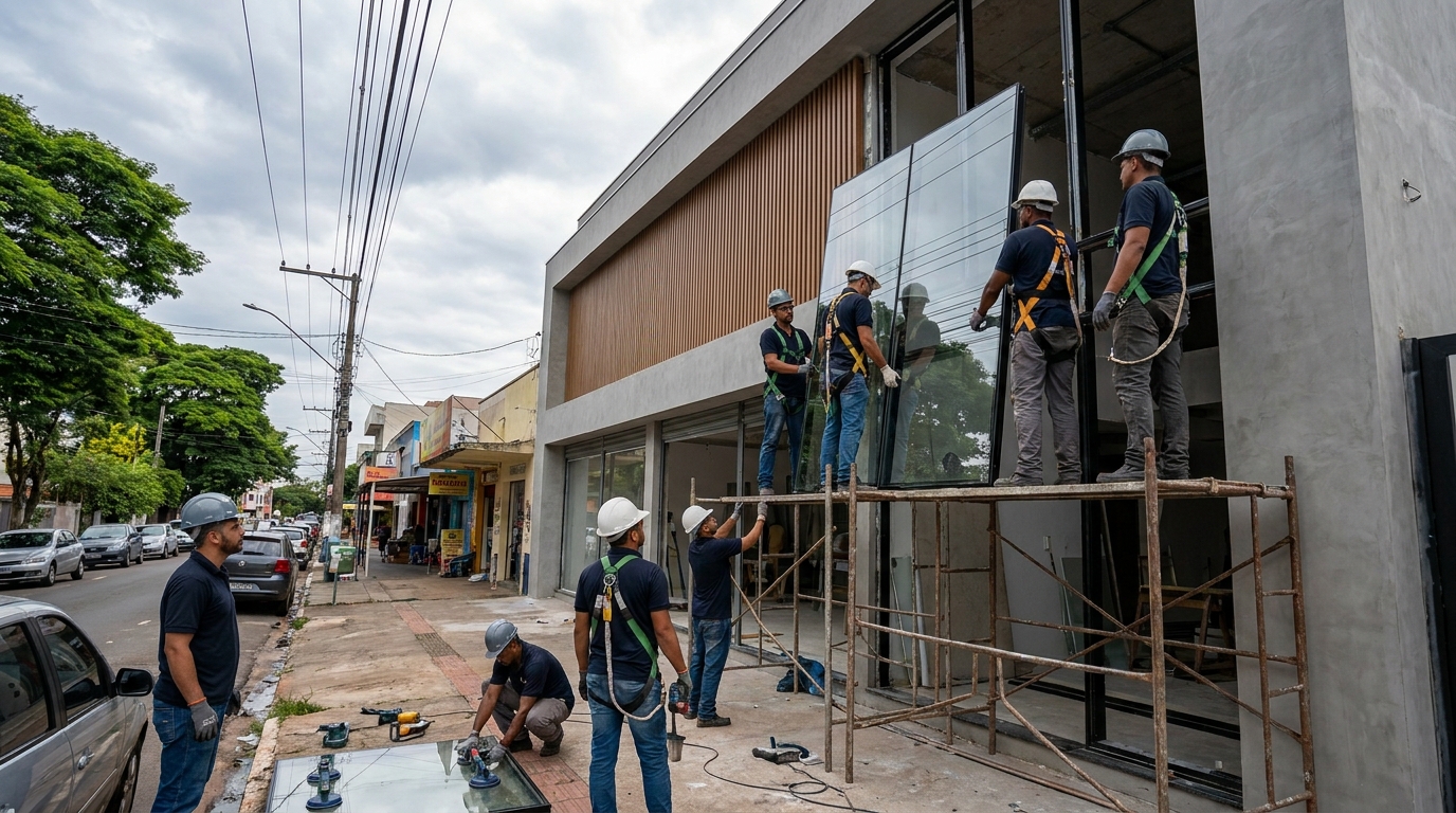 Fachada de Vidro em Joinville‑SC